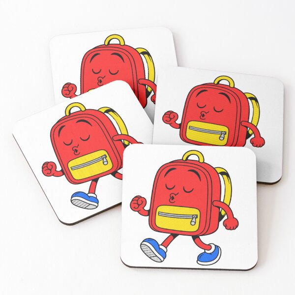 Item preview, Friendly Backpack Back to School Character designed and sold by ben.comictell.