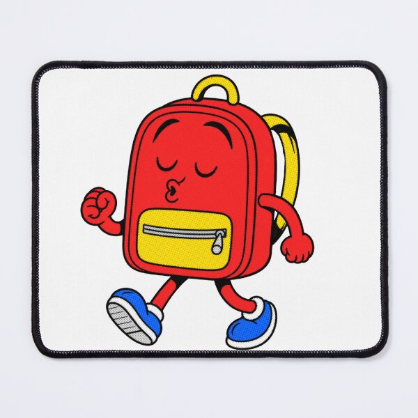 Item preview, Friendly Backpack Back to School Character designed and sold by ben.comictell.