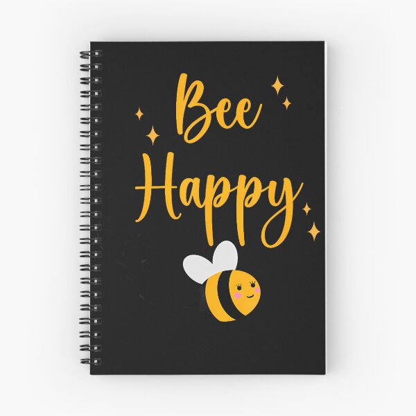 Item preview, Bee Happy Cute Kawaii Bees Honeybee Earth Day designed and sold by Mykittens69.