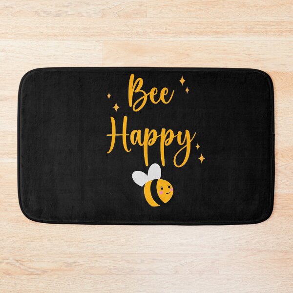 Item preview, Bee Happy Cute Kawaii Bees Honeybee Earth Day designed and sold by Mykittens69.