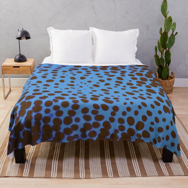 Item preview, Blue Brown Organic Spot Pattern designed and sold by Vita-Kvitash.