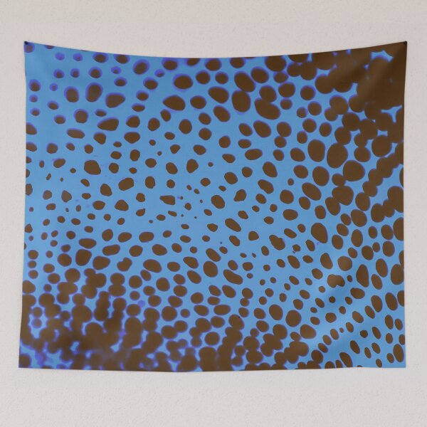 Item preview, Blue Brown Organic Spot Pattern designed and sold by Vita-Kvitash.