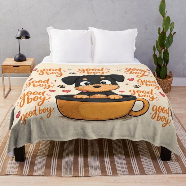 Item preview, Good Boy! – Cute Coffee Puppy designed and sold by Snuggz_08.