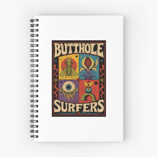 Item preview, Butthole Surfers Psychedelic Oddities Poster designed and sold by 4lmyr.