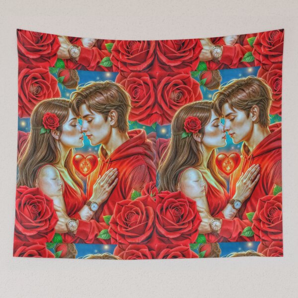 Item preview, Romantic Couple Art designed and sold by The Empire Of Digital Art..