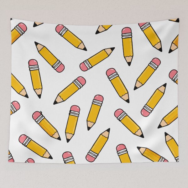 Item preview, Yellow Pencil Pattern Back to School designed and sold by Sunday.Supply.