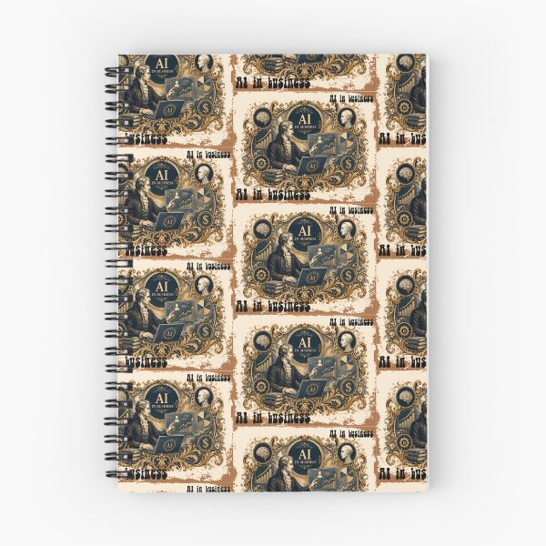 Item preview, AI in Business Vintage Baroque Technology and Innovation designed and sold by Zhanna LL.