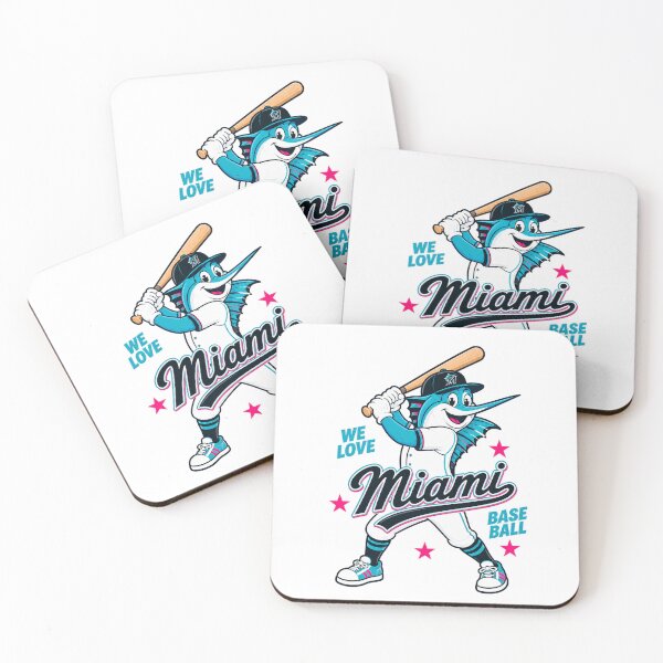 Item preview, We Love Miami Baseball Billy the Marlin designed and sold by GhostDawgs.