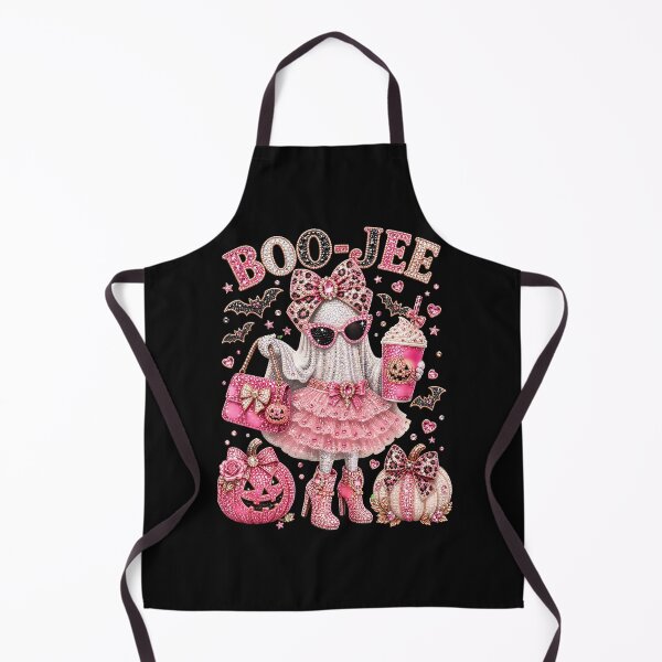 Item preview, Pink Boo-Jee Leopard Bow Halloween Women Girls Boo Jee Ghost designed and sold by Mykittens69.