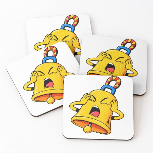 Item preview, Funny School Bell Cartoon Character designed and sold by ben.comictell.