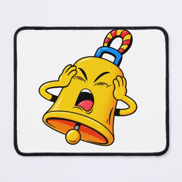 Item preview, Funny School Bell Cartoon Character designed and sold by ben.comictell.