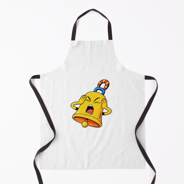 Item preview, Funny School Bell Cartoon Character designed and sold by ben.comictell.