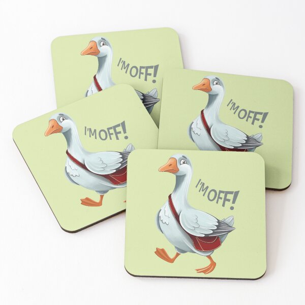 Item preview, I'm Off! – Funny Goose designed and sold by RitaRuni1992.