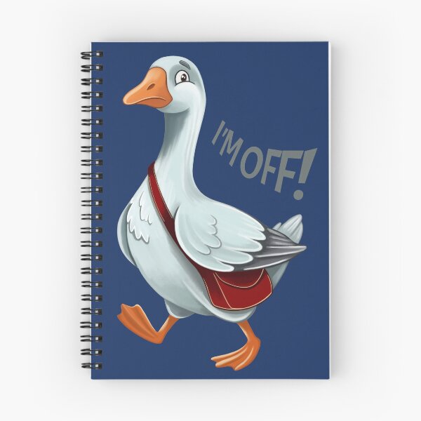 Item preview, I'm Off! – Funny Goose designed and sold by RitaRuni1992.
