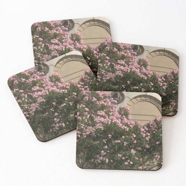 Item preview, Caesar's Palace Las Vegas with Pink Oleander: Kodak Aesthetic designed and sold by MangoSeeds2.