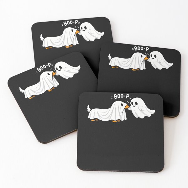 Item preview, Boo Boo-P Dog Ghost Funny Halloween Dog Lovers Dog Mom designed and sold by Mykittens69.