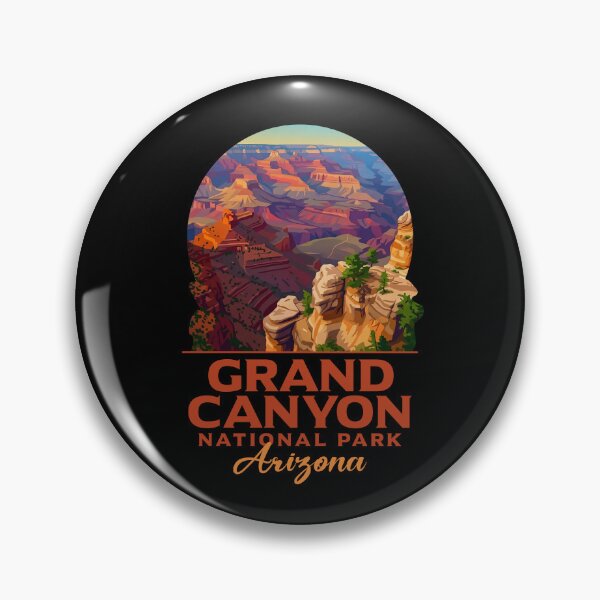 Item preview, Grand Canyon National Park Arizona Vintage Art designed and sold by LinaValearte.