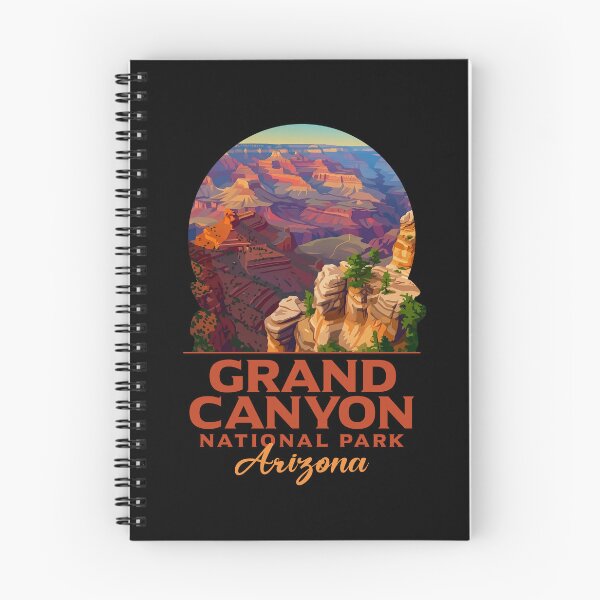 Item preview, Grand Canyon National Park Arizona Vintage Art designed and sold by LinaValearte.