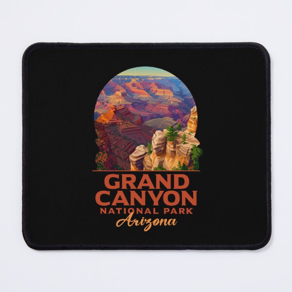 Item preview, Grand Canyon National Park Arizona Vintage Art designed and sold by LinaValearte.