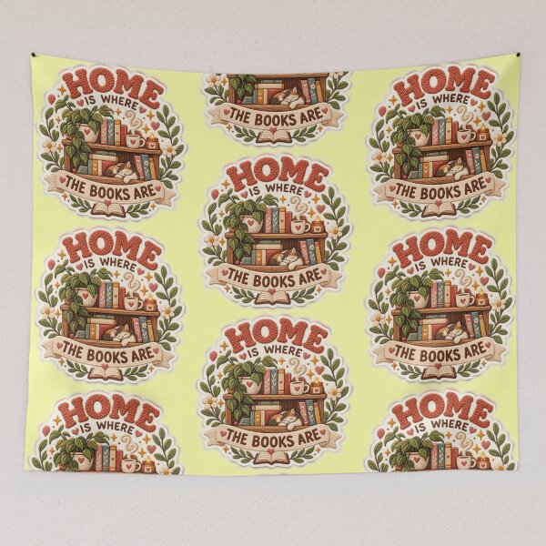 Item preview, Home is where the books are designed and sold by Iail Ioa.