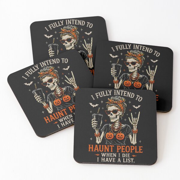 Item preview, I Fully Intend To Haunt People When I Die I Have A List designed and sold by Mykittens69.