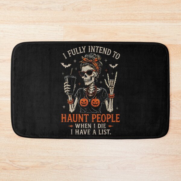 Item preview, I Fully Intend To Haunt People When I Die I Have A List designed and sold by Mykittens69.