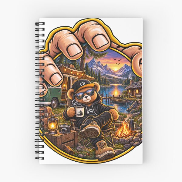 Item preview, Bear Camping Adventure designed and sold by VYBORA Studio.