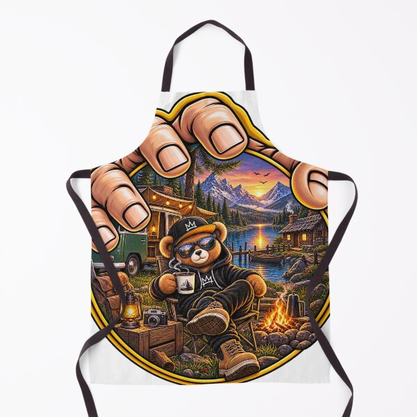 Item preview, Bear Camping Adventure designed and sold by VYBORA Studio.