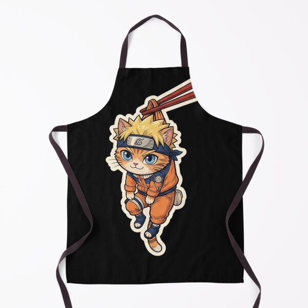 Item preview, Kawaii Ninja Cat – Cute Anime Cat Warrior - Neko chopsticks designed and sold by CuteKats.