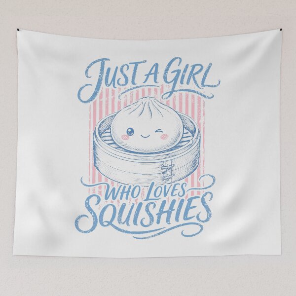 Item preview, Just A Girl Who Loves Squishies designed and sold by Mykittens69.