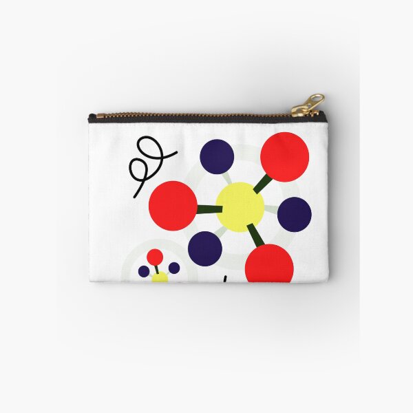 Item preview, Abstract Atomic Structure - Geometric Chemistry & STEM Art designed and sold by The Nomadic Designs.