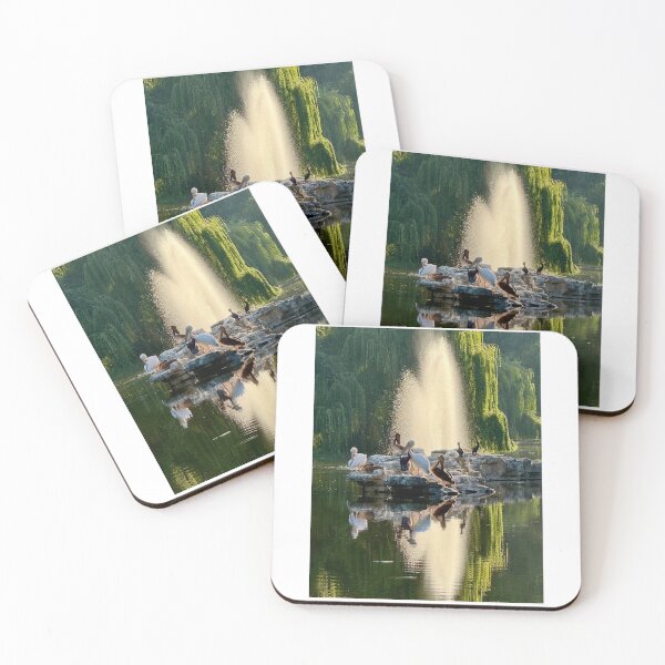 Item preview, London Pelicans on the Rocks designed and sold by The Running London Photographer.