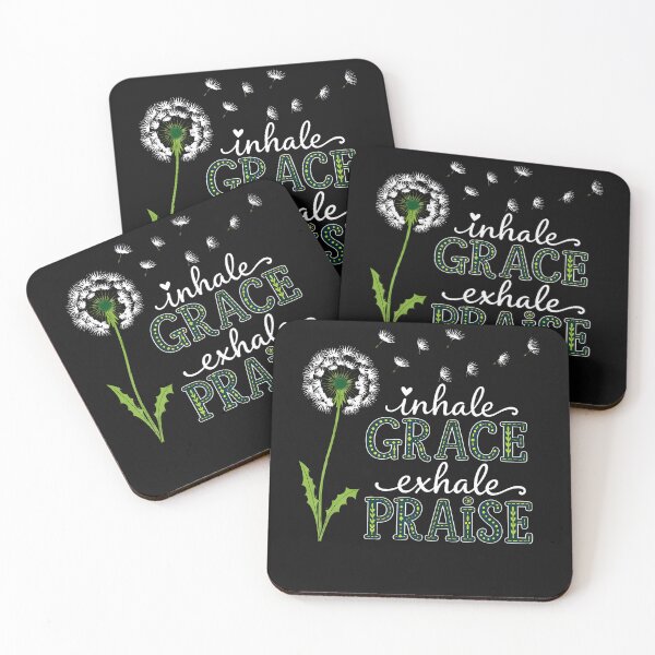 Item preview, Inhale Grace Exhale Praise Christian Faith Encouragement designed and sold by Mykittens69.