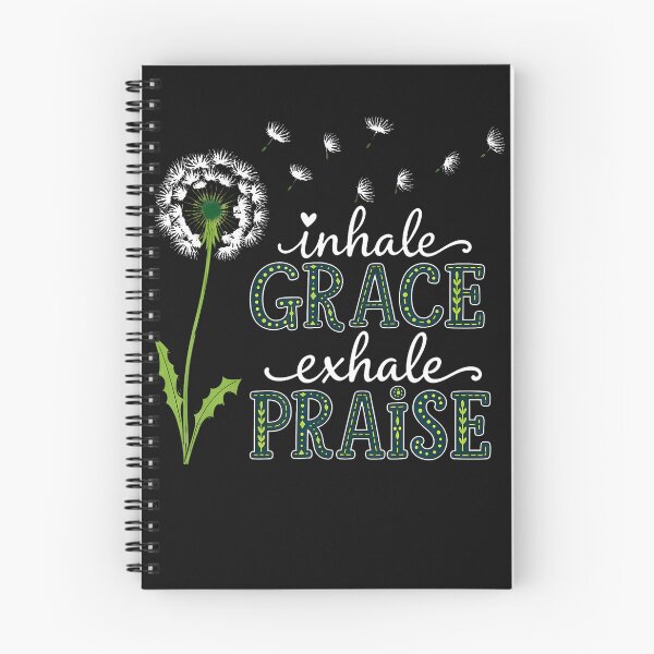 Item preview, Inhale Grace Exhale Praise Christian Faith Encouragement designed and sold by Mykittens69.