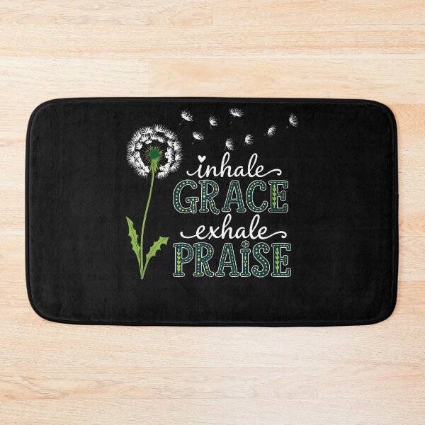 Item preview, Inhale Grace Exhale Praise Christian Faith Encouragement designed and sold by Mykittens69.