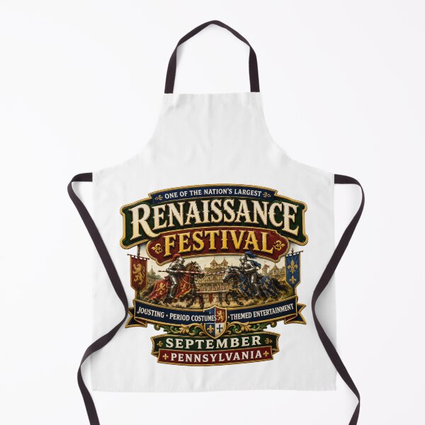 Aperçu de l'œuvre T-shirt pour la foire médiévale de Pennsylvanie en septembre, Festivals de la Renaissance - Septembre créée et vendue par IRON WINGS /USAF.
