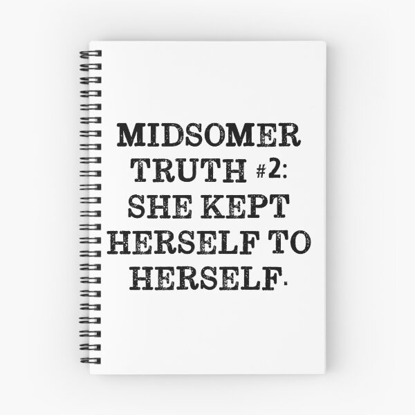 Item preview, Midsomer Truth#2: She Kept Herself To Herself designed and sold by Normbot2000.