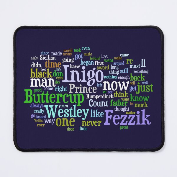 Item preview, The Princess Bride - Word Cloud designed and sold by 2Pints.
