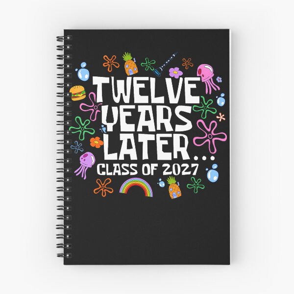 Item preview, Class Of 2027 Senior Twelve Years Later Back To School designed and sold by Mykittens69.