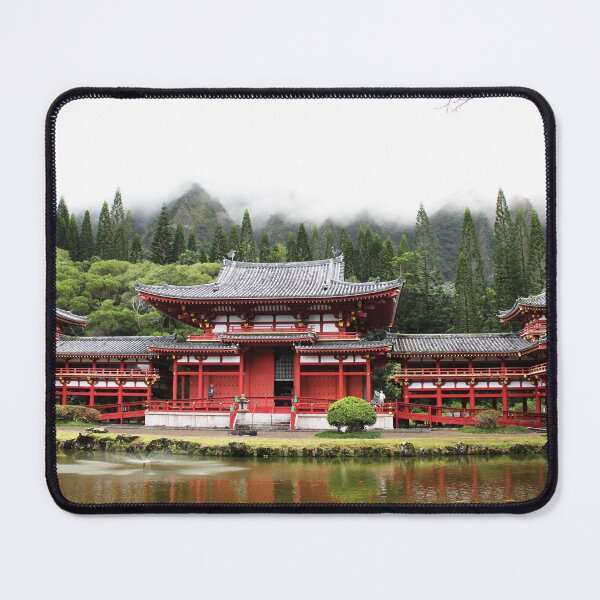 Item preview, Byodo In Temple Oahu Hawaii Japanese Buddhist Architecture Photography designed and sold by CayoSnapper.