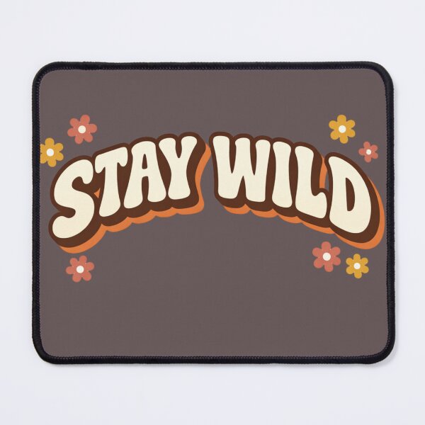 Item preview, Stay Wild Retro Groovy Text designed and sold by MOCH- ART.
