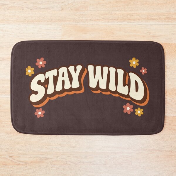 Item preview, Stay Wild Retro Groovy Text designed and sold by MOCH- ART.