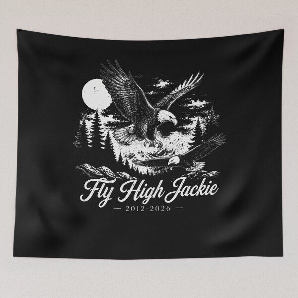 Item preview, Fly High Jackie Jackie And Shadow Bald Eagle designed and sold by Mykittens69.