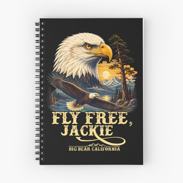 Item preview, Fly Free Jackie Big Bear Bald Eagle Memorial designed and sold by Mykittens69.