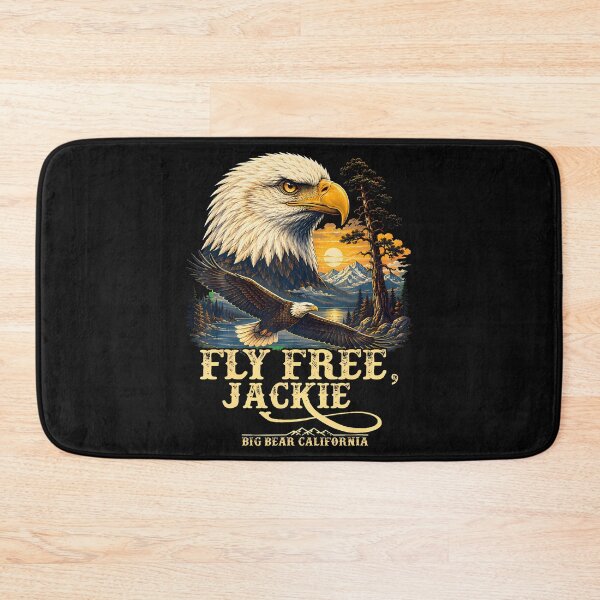 Item preview, Fly Free Jackie Big Bear Bald Eagle Memorial designed and sold by Mykittens69.