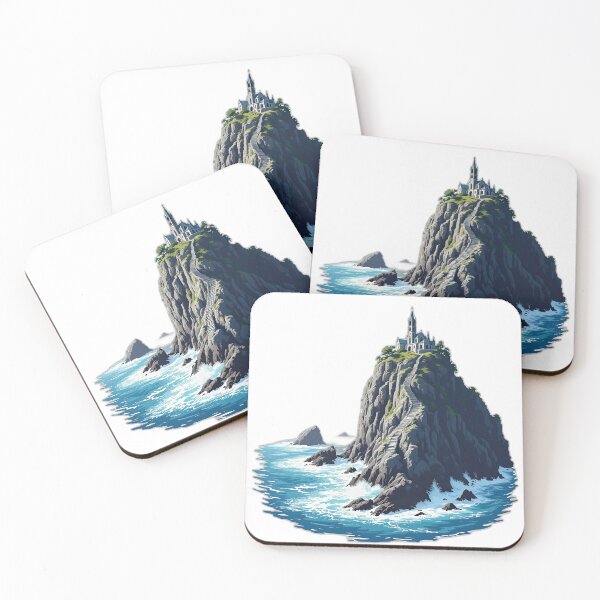 Item preview, San Juan de Gaztelugatxe — Dramatic Coastal Islet & Gothic Chapel Art designed and sold by DONOSTIADESIGN.