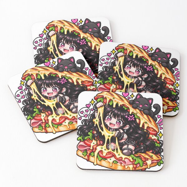 Item preview, Goth Food Gremlin Loves Paninis designed and sold by AnnekeJordaan.