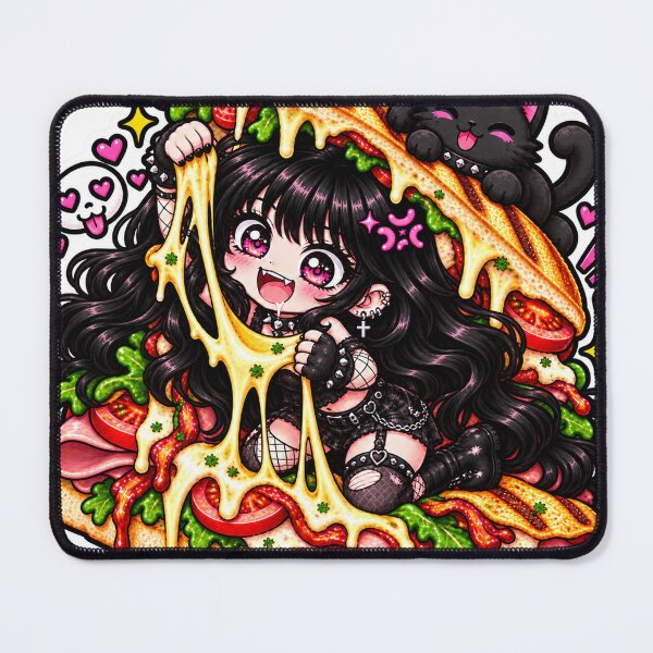 Item preview, Goth Food Gremlin Loves Paninis designed and sold by AnnekeJordaan.