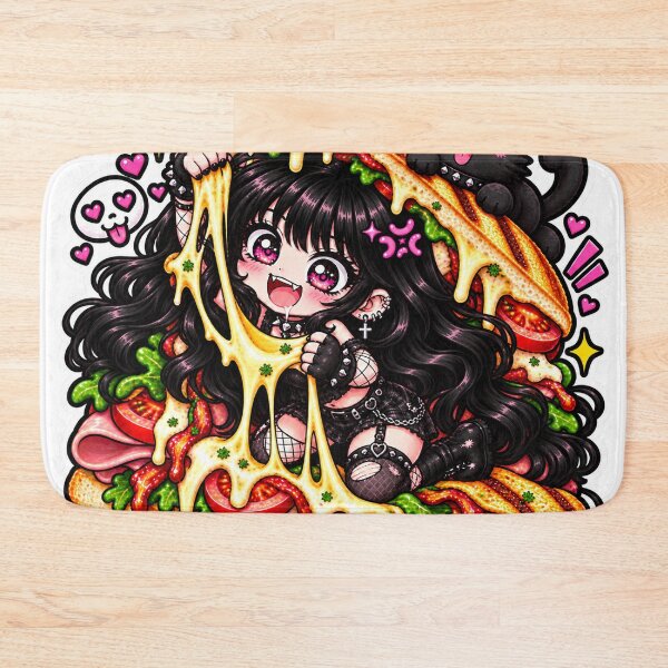 Item preview, Goth Food Gremlin Loves Paninis designed and sold by AnnekeJordaan.