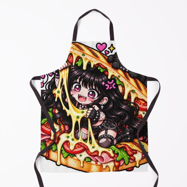 Item preview, Goth Food Gremlin Loves Paninis designed and sold by AnnekeJordaan.